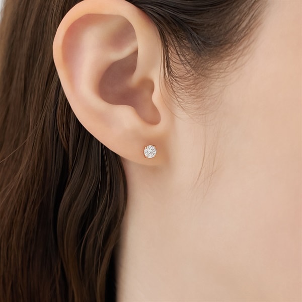 K18ピンクゴールド ピアス | 152441153101 | 【公式】Canal4℃ (カナル