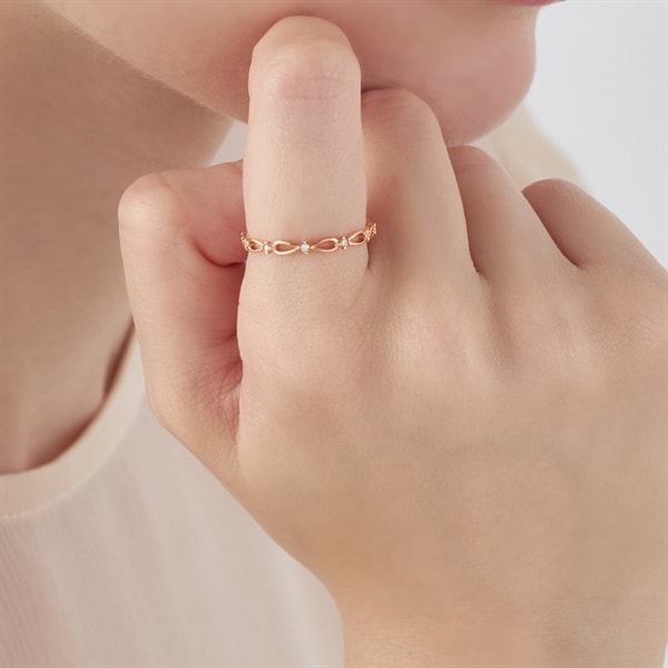 K10ピンクゴールド リング | 152326143102 | 【公式】Canal4℃ (カナル