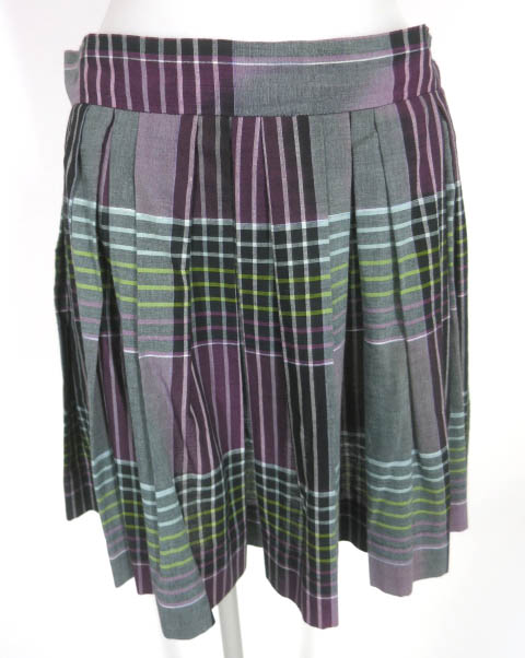 Vivienne Westwood ANGLOMANIA / チェック柄プリーツミニスカート