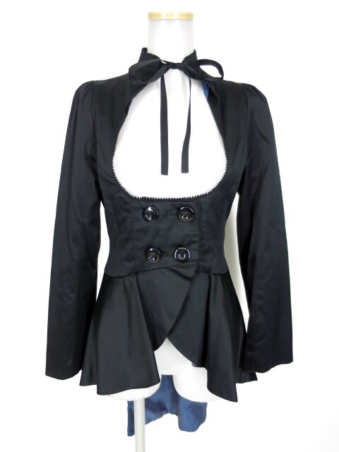 BPN 胸開きロングジャケット ブラックピースナウ BLACK PEACE NOW