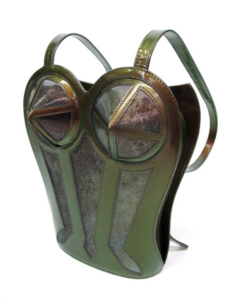 Jean Paul GAULTIER ジャガード織りヘルメットバッグ ジャンポール