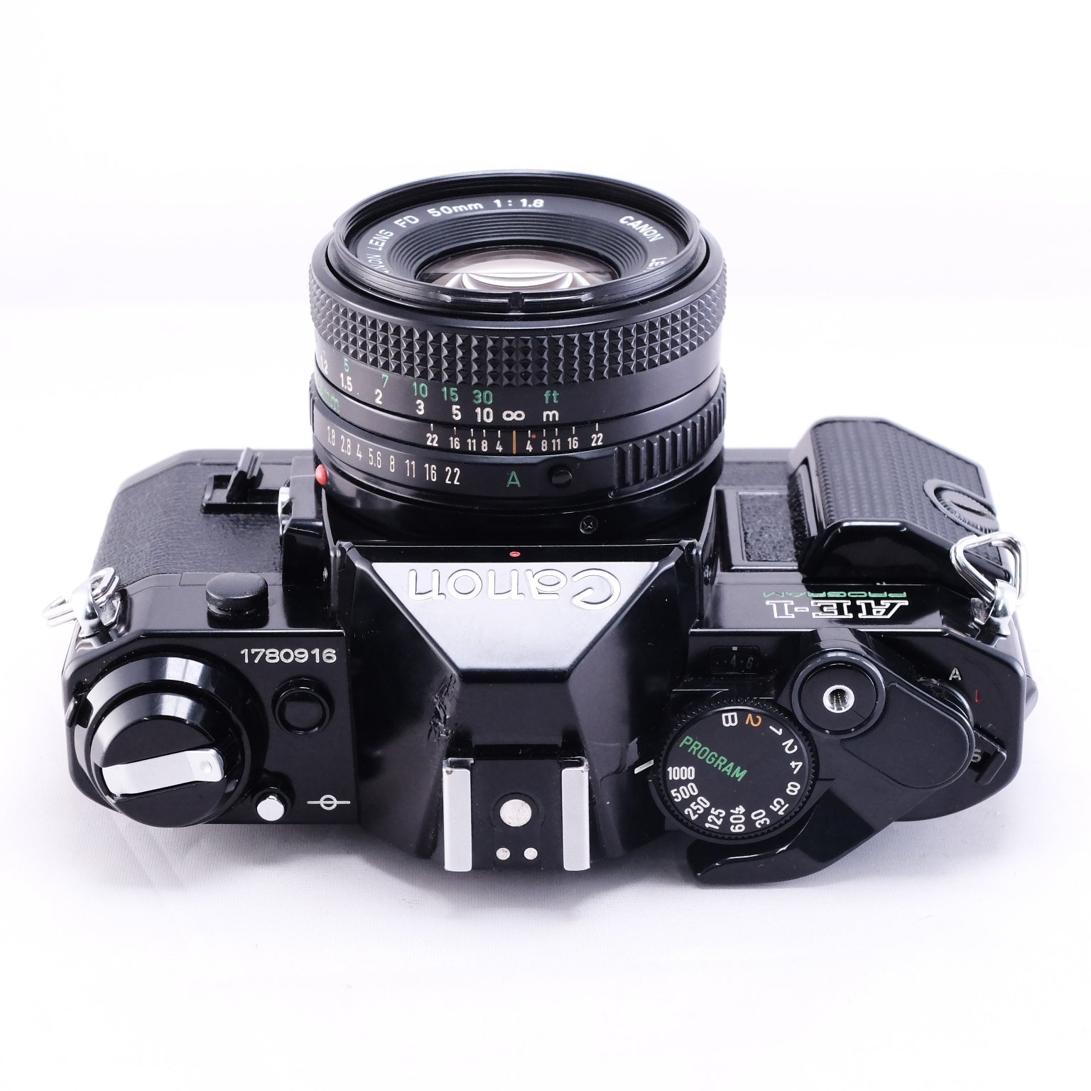 Canon AE-1 PROGRAM (Black) + New FD 50mm F1.8 – 東京CAMERA