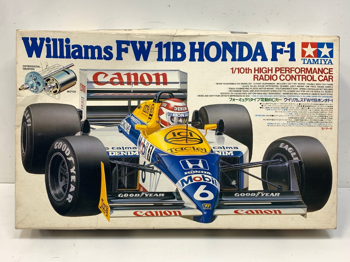 TAMIYA Williams FW-11B HONDA 1/10 電動RCカー ウィリアムズ ホンダ