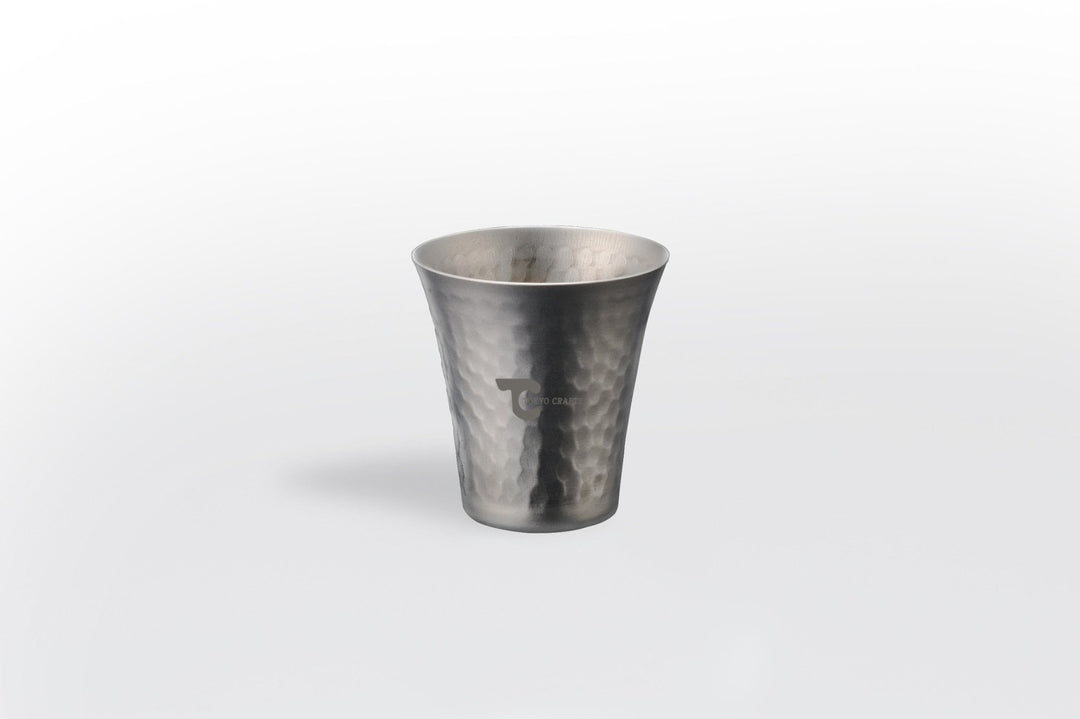 Titanium Sake Cup - Cloudy Sky | TOKYO CRAFTS Official