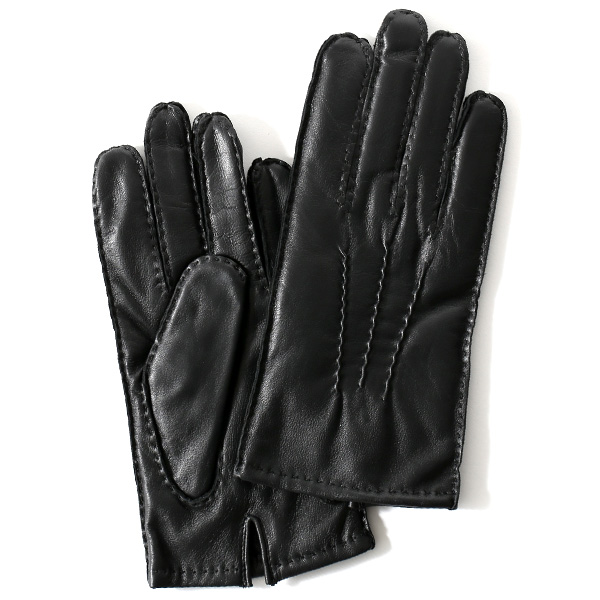 東京ヒマワリ / KURODA(クロダ) 羊革 メンズ 手袋 ブラック