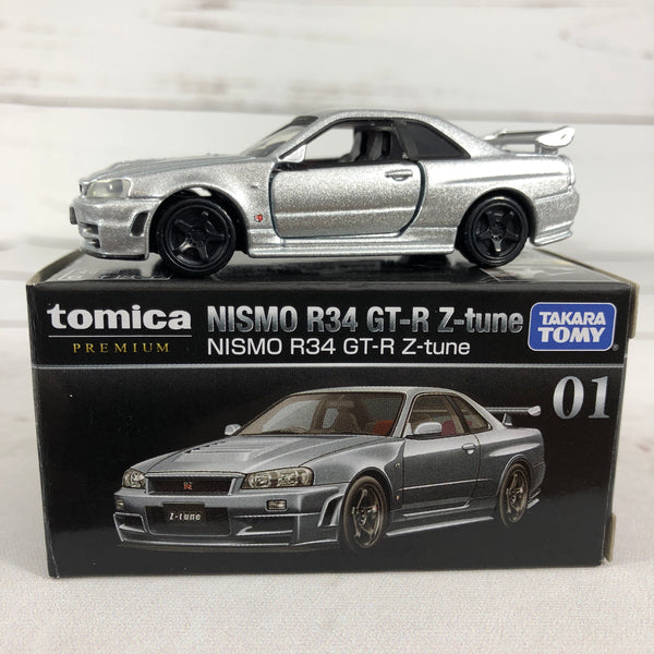 Tomica Premium No.01 NISMO R34 GTR Z-tune – Tokyo Station