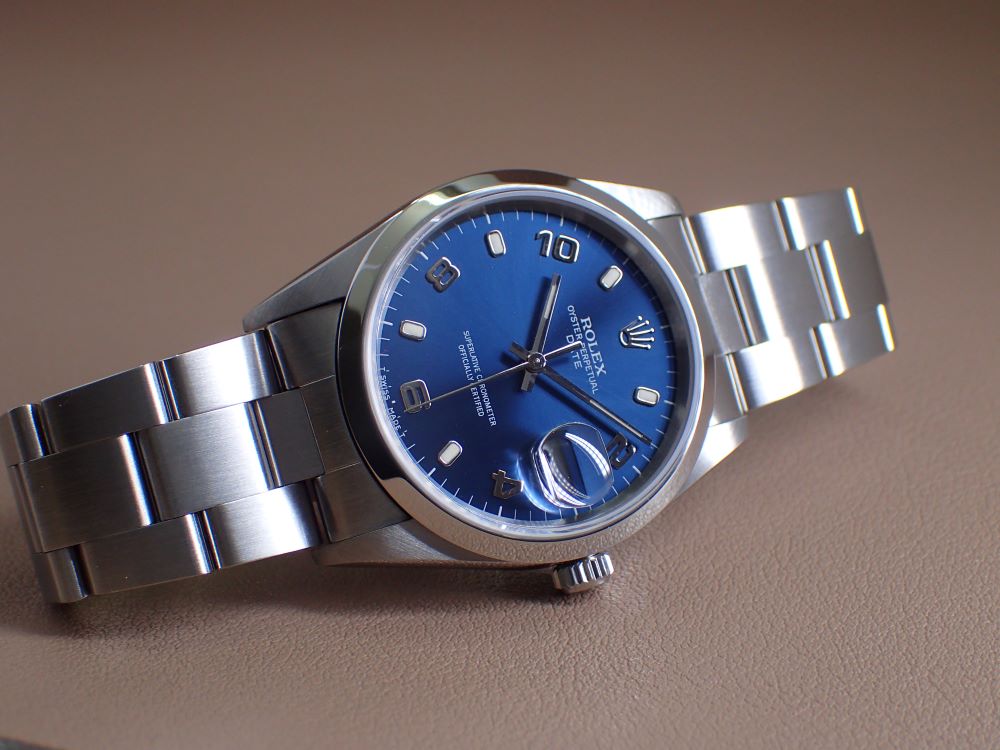 今はなき34mmケース オイスターパーペチュアルデイト Ref.15200