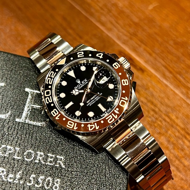 店員さんも愛用する一本をご紹介 GMTマスターIIREF.126711CHNR
