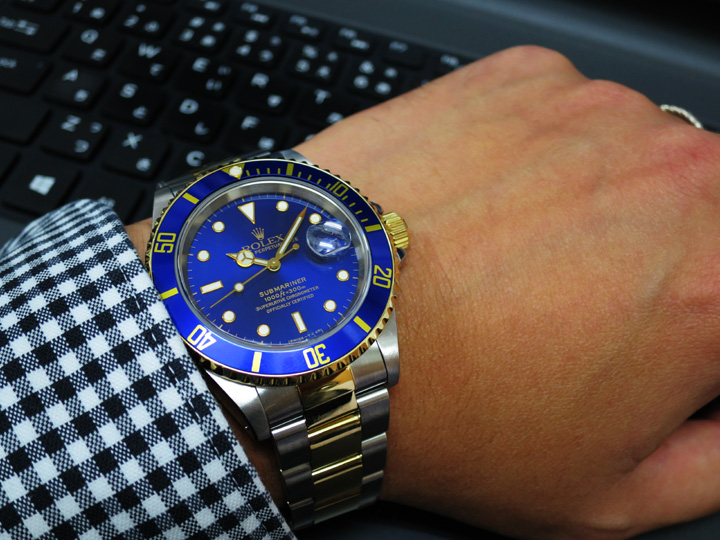 トリチウム夜光の青サブ | ロレックス専門店クォーク新宿店 お買い得情報