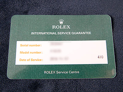 時計買取の基礎】ロレックスを売る時にとても重要な保証書について解説