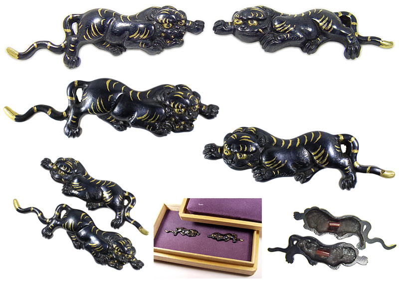 日本刀の目貫・虎｜日本刀・刀剣 販売専門店・東京【十拳-TOKKA-】