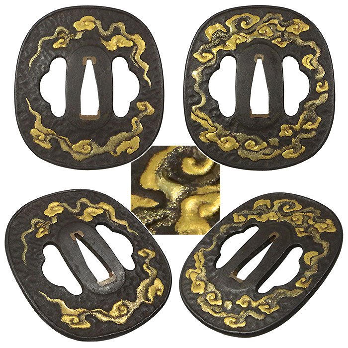 日本刀の鐔｜雲図鍔（特別貴重小道具）｜日本刀専門店・東京【十拳