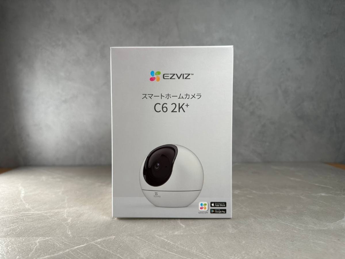 EZVIZ C6 2K+ レビュー｜高画質で検知機能が豊富で見守りにも防犯にも