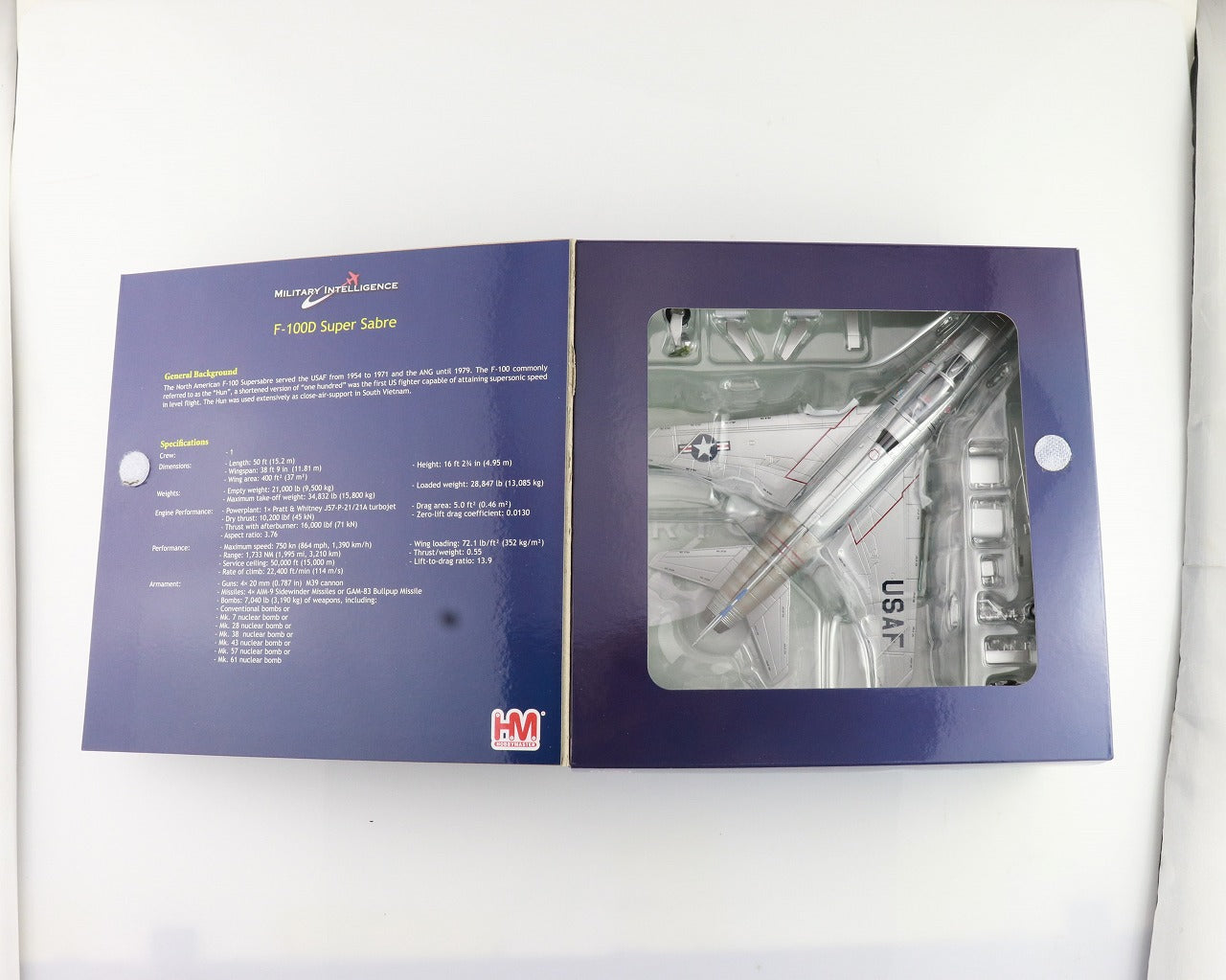 Hobby Master F-100D スーパーセイバー アメリカ空軍 第307戦闘飛行隊