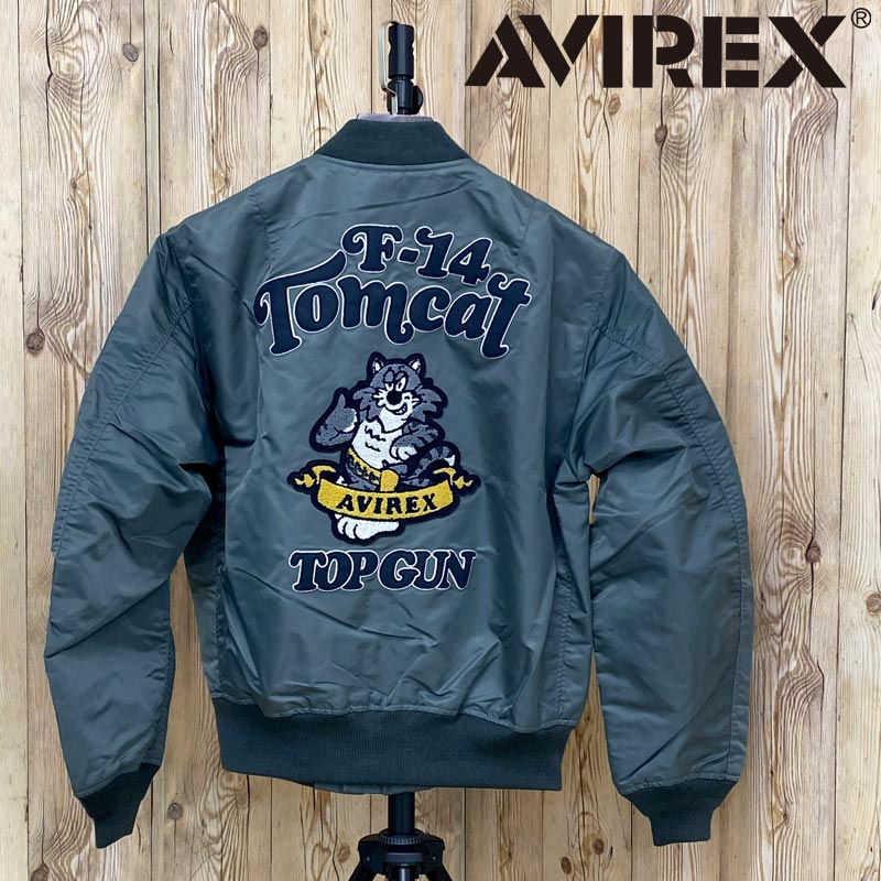 AVIREX アヴィレックス LIGHT MA-1 TOMCAT ジャケット トムキャット