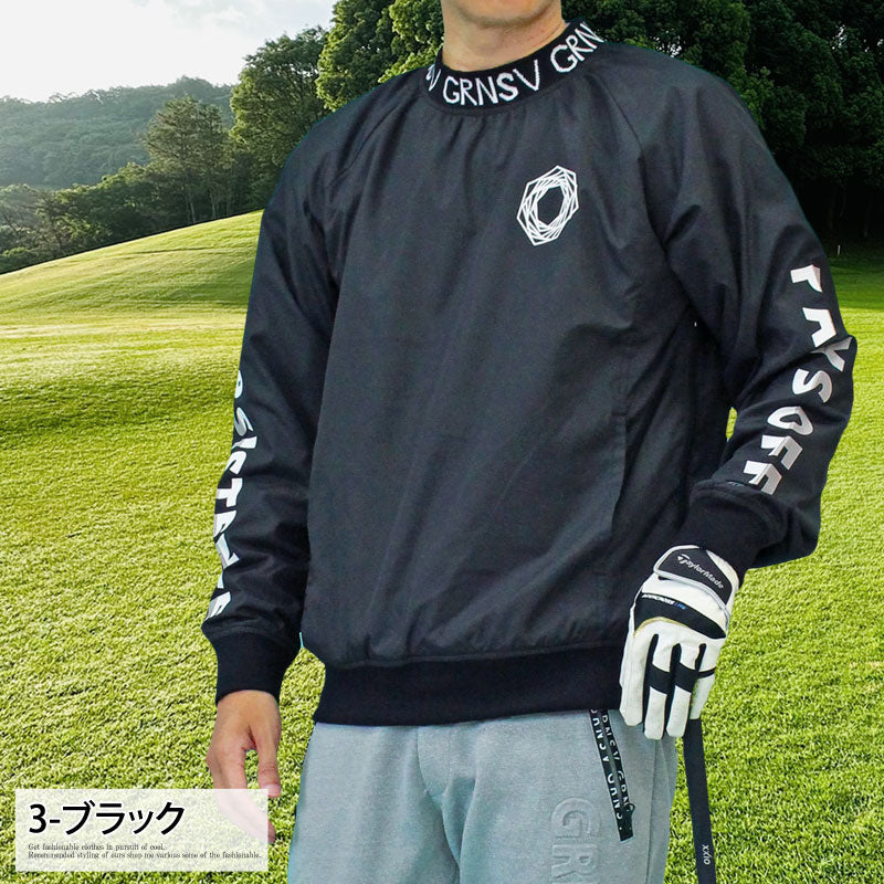 ゴルフジャケット メンズ ゴルフウェア スニードジャック プルオーバー