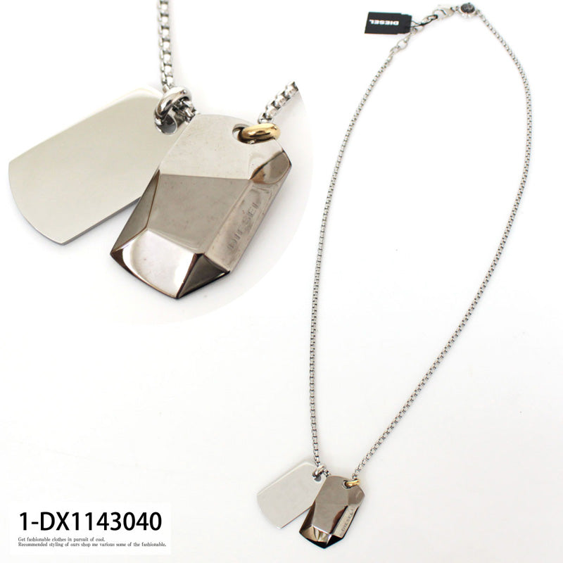 DIESEL ディーゼル ネックレス アクセサリー DX1143040 DX1252040