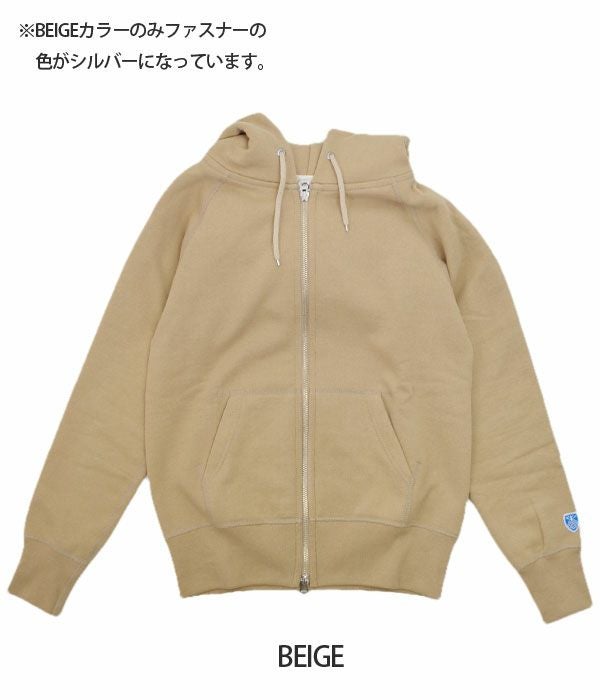 オーチバル/オーシバル(ORCIVAL)フレンチテリースウェットジップアップ