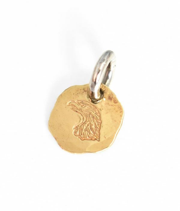 ラリースミス (LARRY SMITH) 18K GOLD EAGLE HEAD PENDANT No. 20