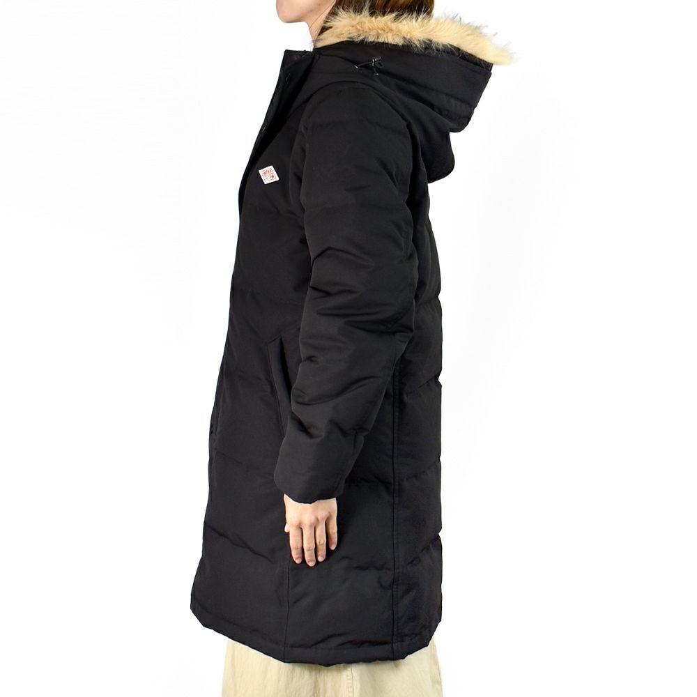 ダントン (DANTON) WOMEN'S FAUX FUR HOODED DOWN COAT FAKE FAR