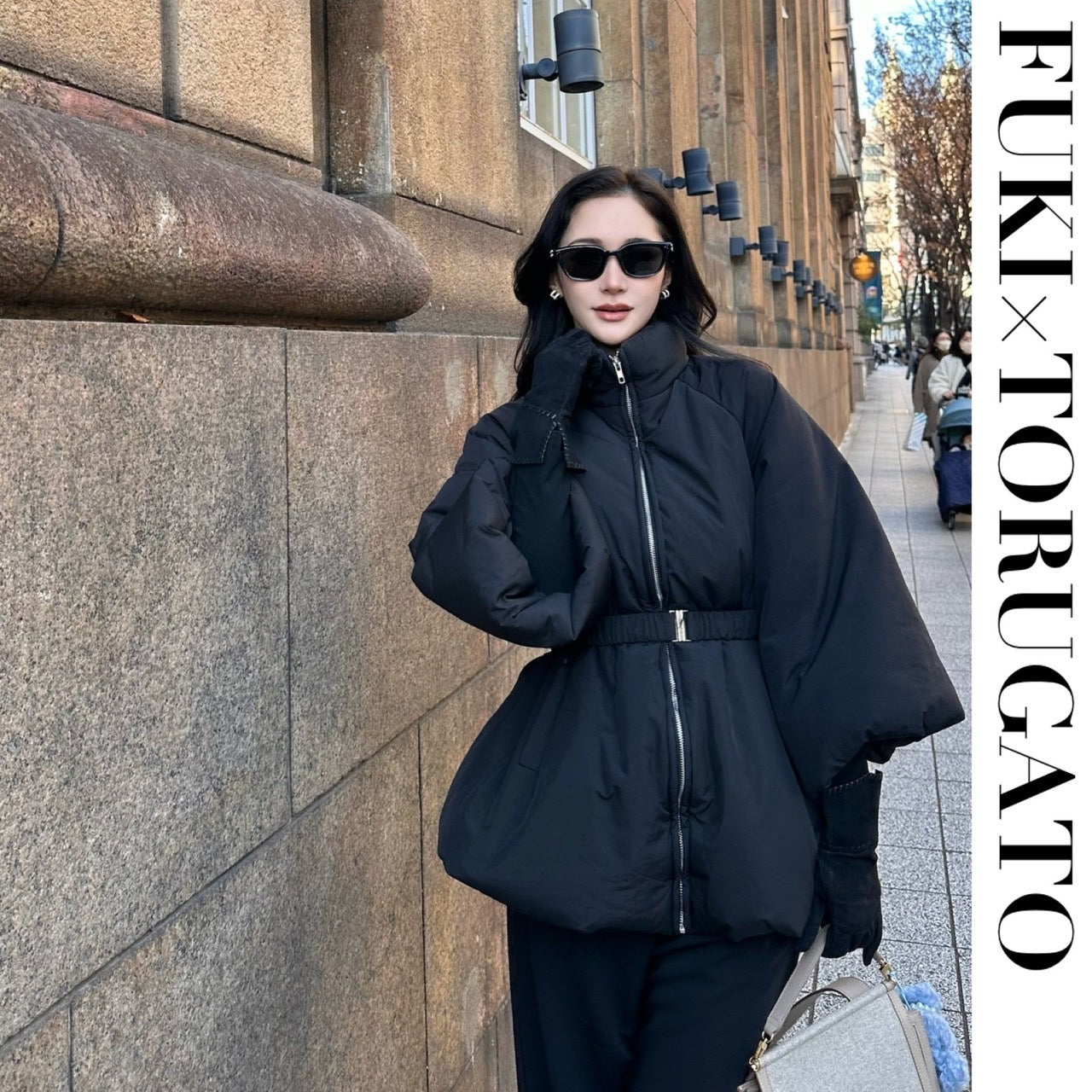 ペプラムバルーンダウンジャケット – TORUGATO