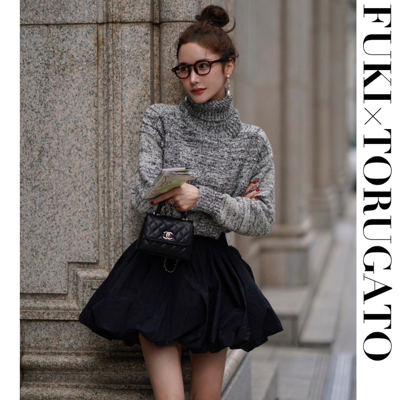 完売】ヘザーグレータートルネックニット – TORUGATO