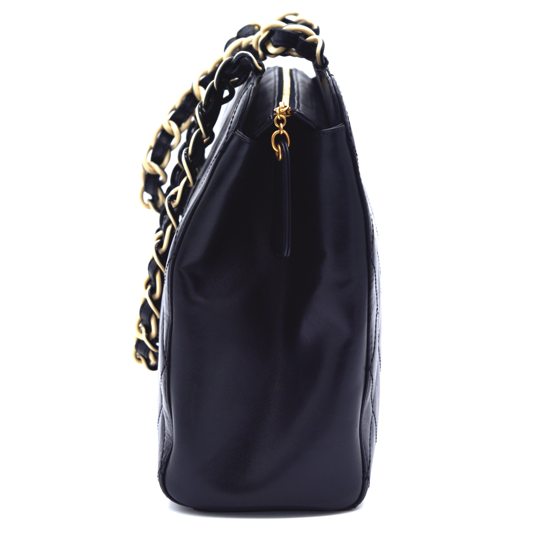 シャネル CHANEL マトラッセ プラチェーントートバッグ | 中古通販