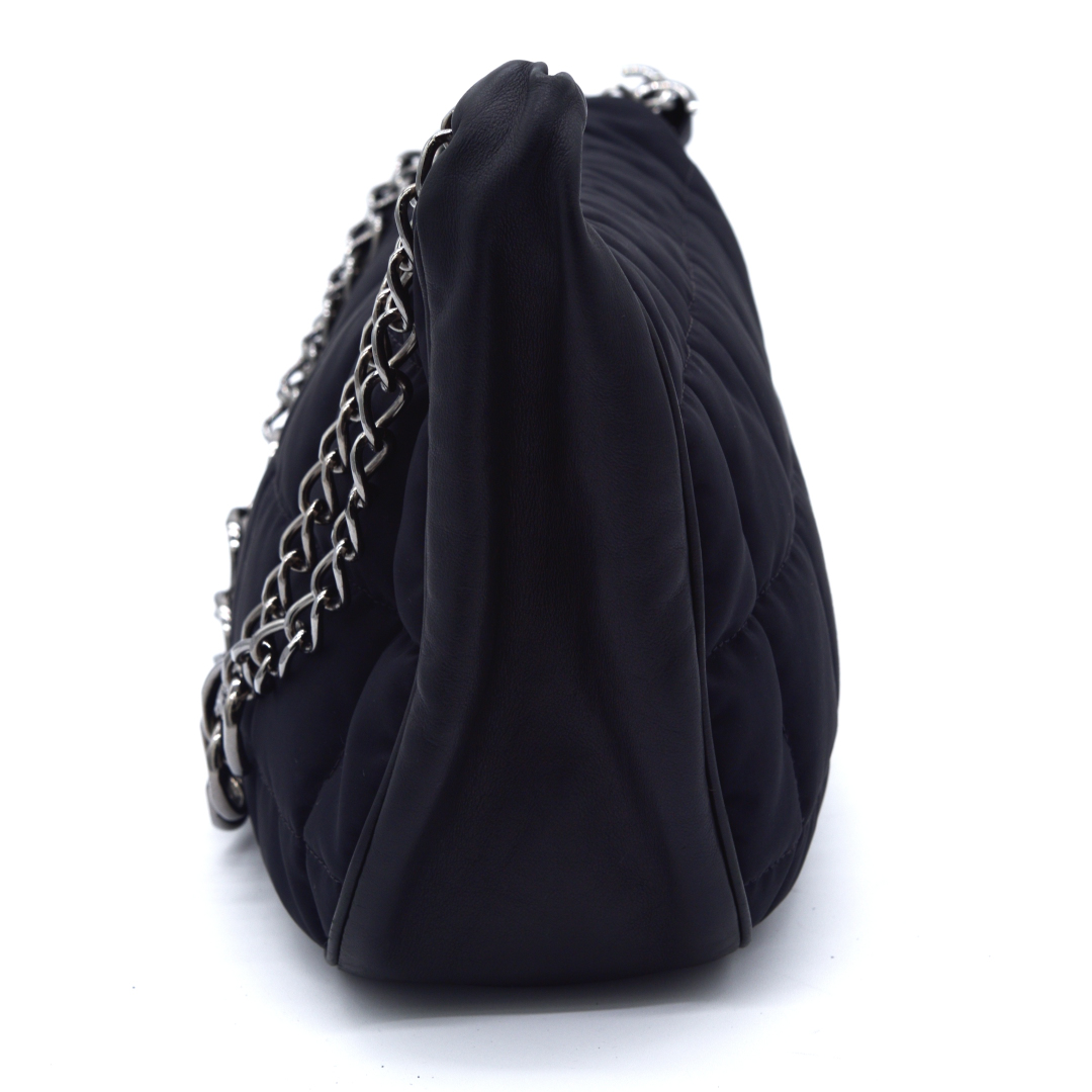 シャネル CHANEL チョコバー チェーン ショルダーバッグ | 中古通販