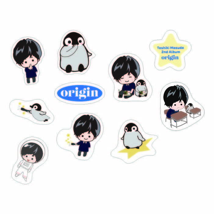 としおフレークシール | 増田俊樹 | TOSHIKI MASUDA OFFICIAL GOODS STORE