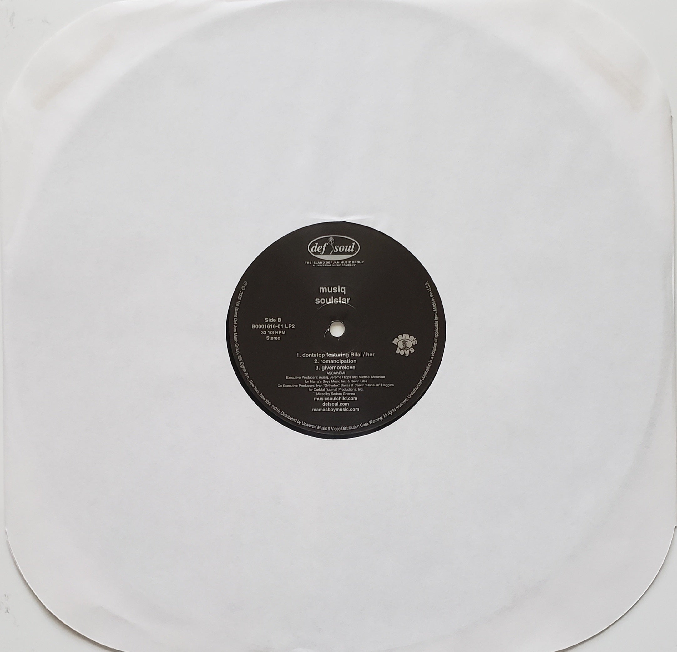 Musiq Soulchild - Soulstar (2x LP Album) – Total Vintage