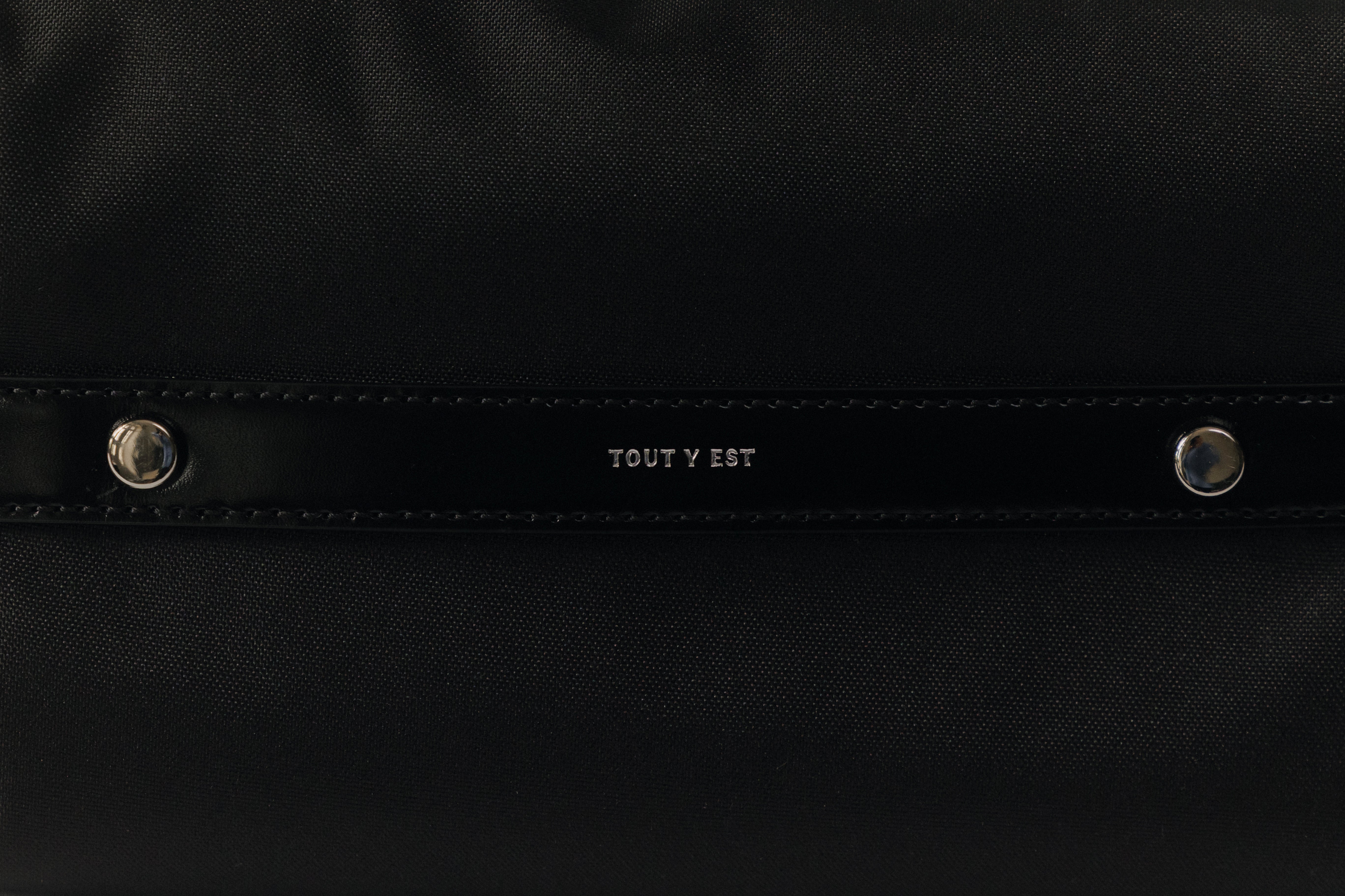 SAC CANOT TOILE SMALL BLACK – TOUT Y EST JP