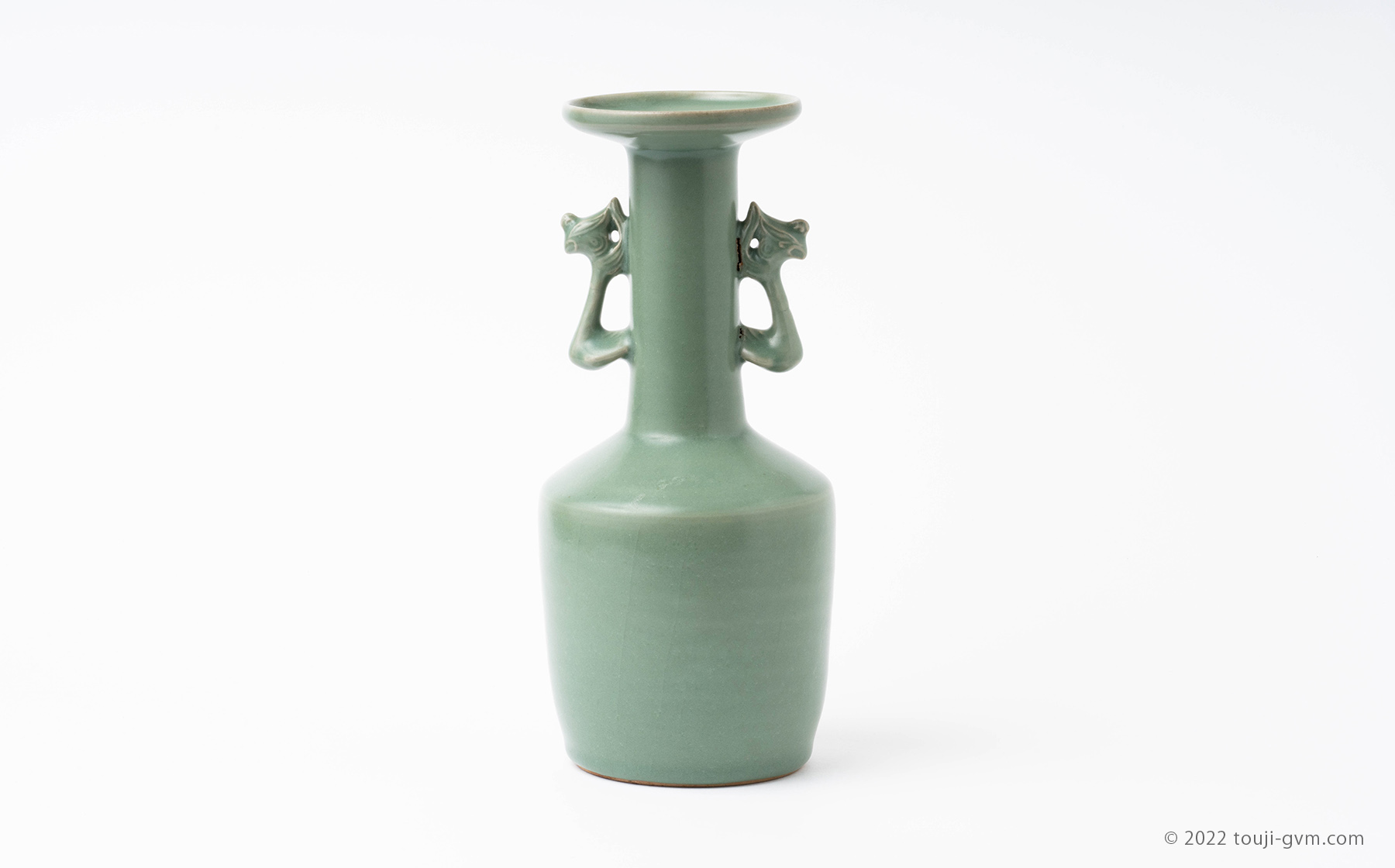 中国 青花 喜字文雙耳瓶 V 3907B 中国 青花 喜字文雙耳瓶 V 3907B 公式