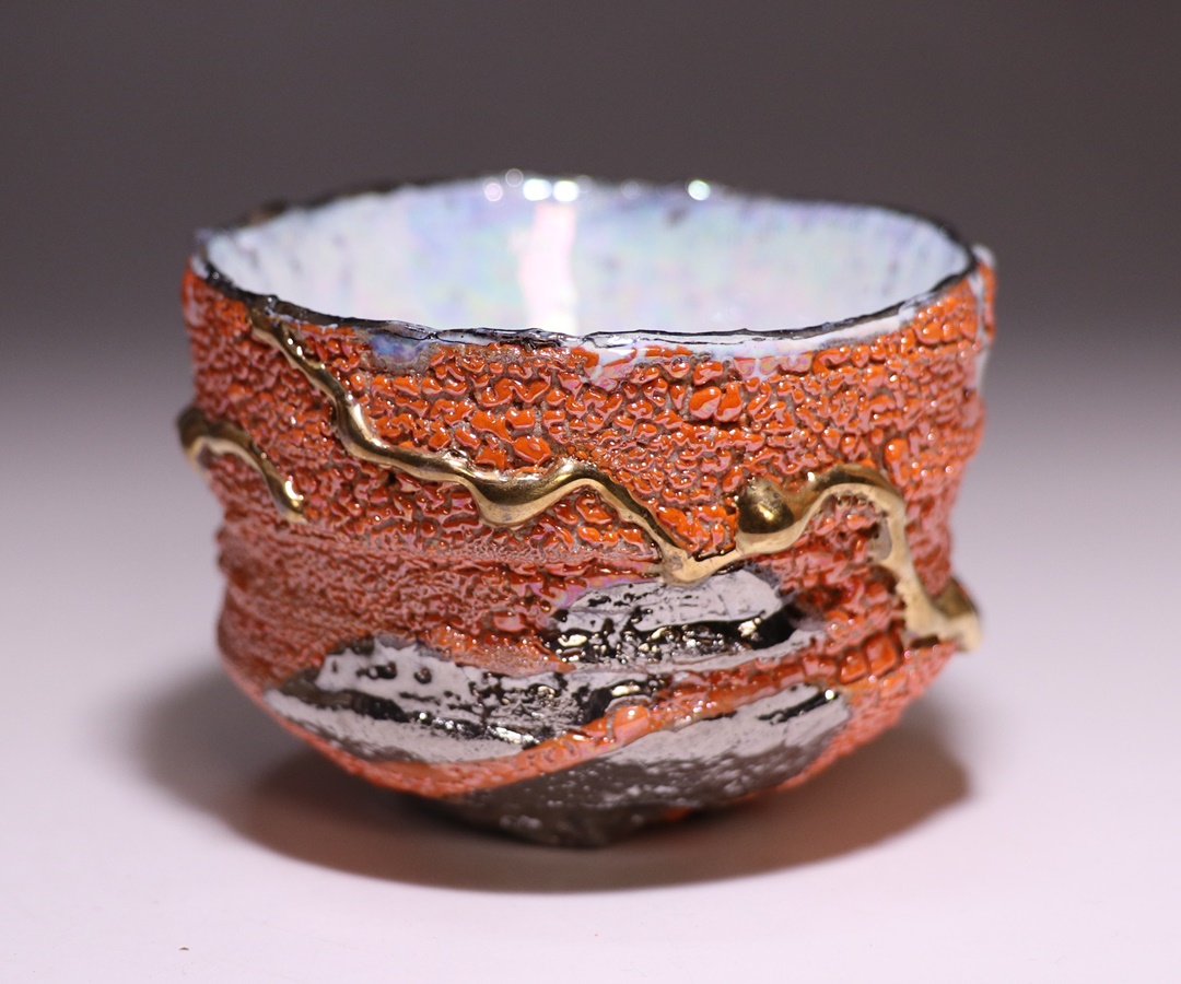 市川 透 作 「酒呑 VANISHING POINT」 ～備前焼専門卸小売店 川口陶楽苑～