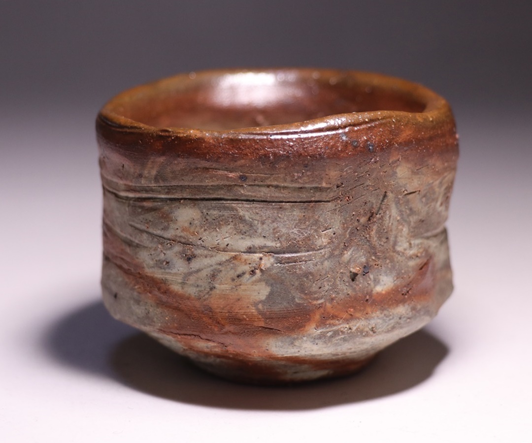 多久 守 作 「備前緋襷酒盃」 ～備前焼専門卸小売店 川口陶楽苑～