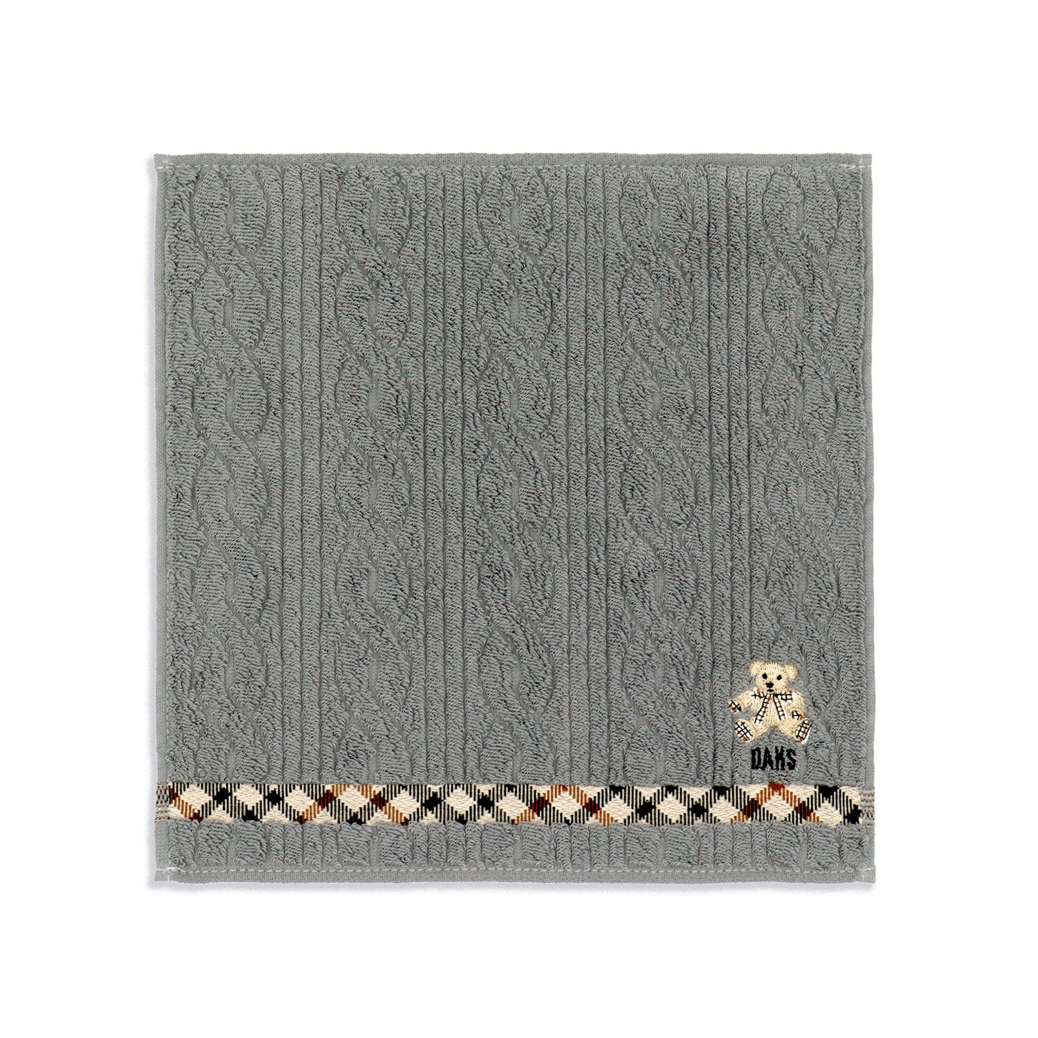 DAKS』ケーブルストライプベア タオルハンカチ – タオル美術館公式