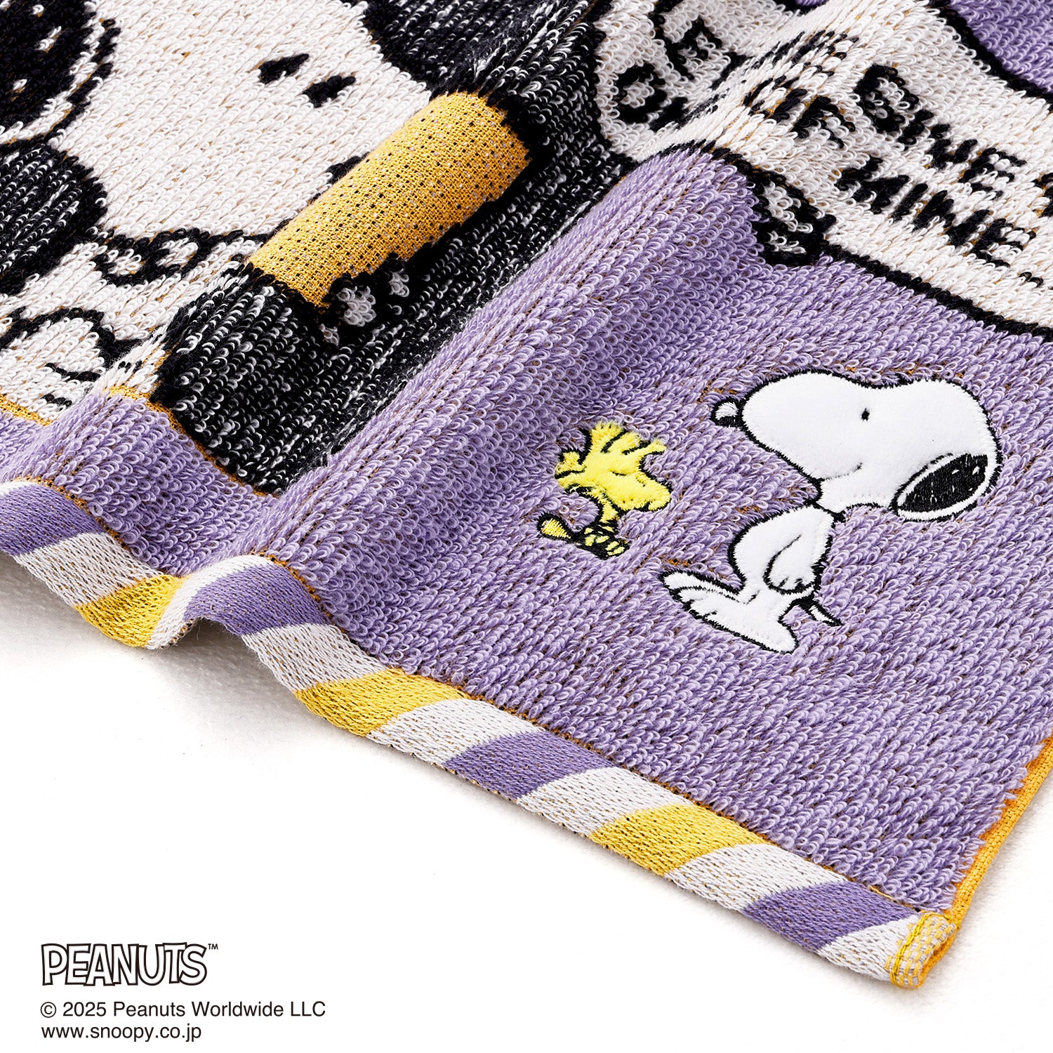 PEANUTS』 スヌーピー レター ループ付ウォッシュタオル – タオル