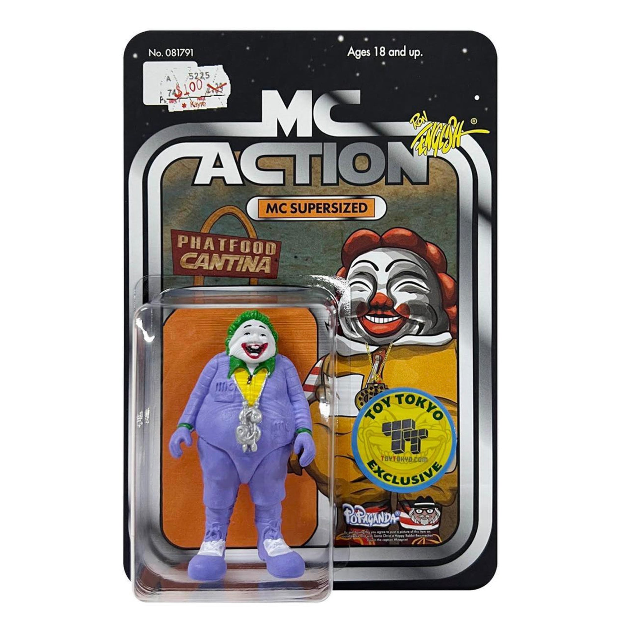DKE Toys x Ron English - MC Supersized Joker Purple Suit Ver. NYCC