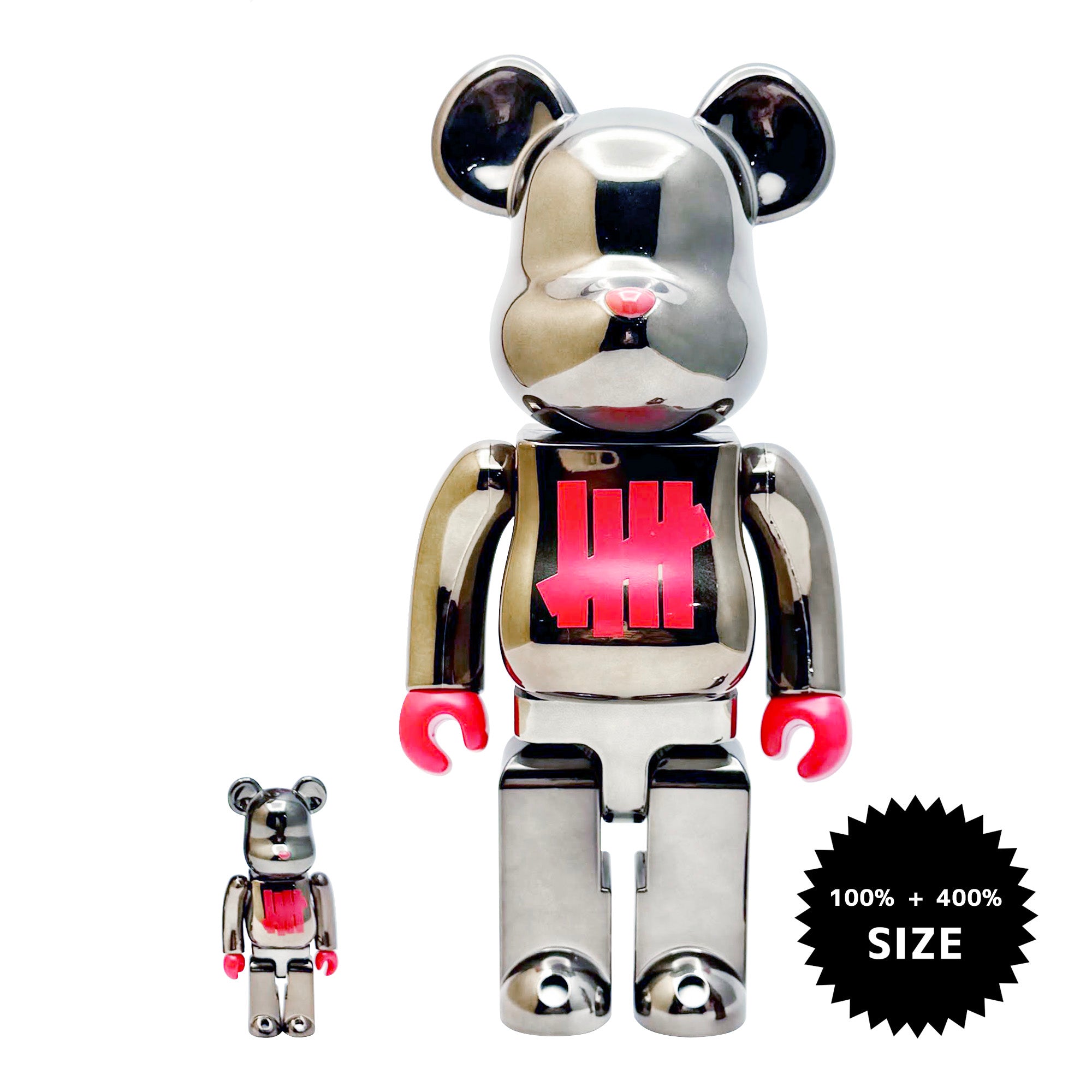 MEDICOM TOY: BE@RBRICK - Stussy x Undefeated x HECTIC 