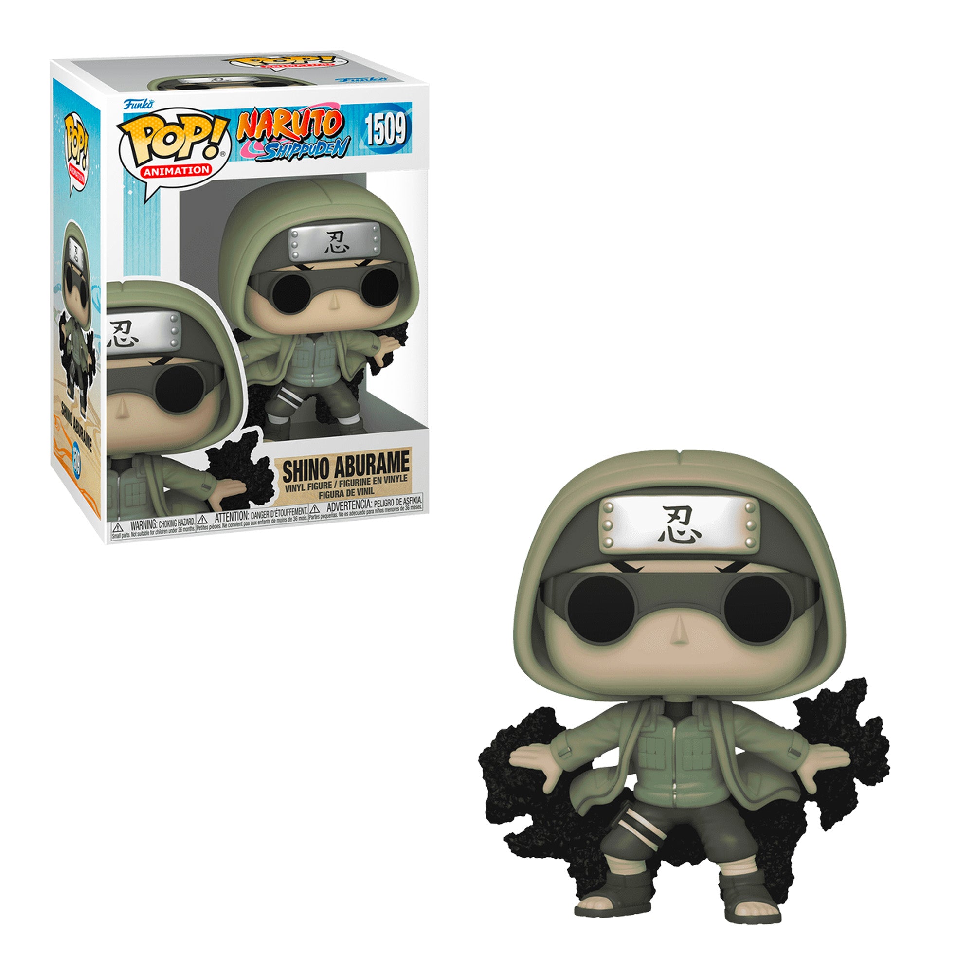 Funko Pop! Animation: Naruto Shippuden - Shino Aburame #1509 – TOY