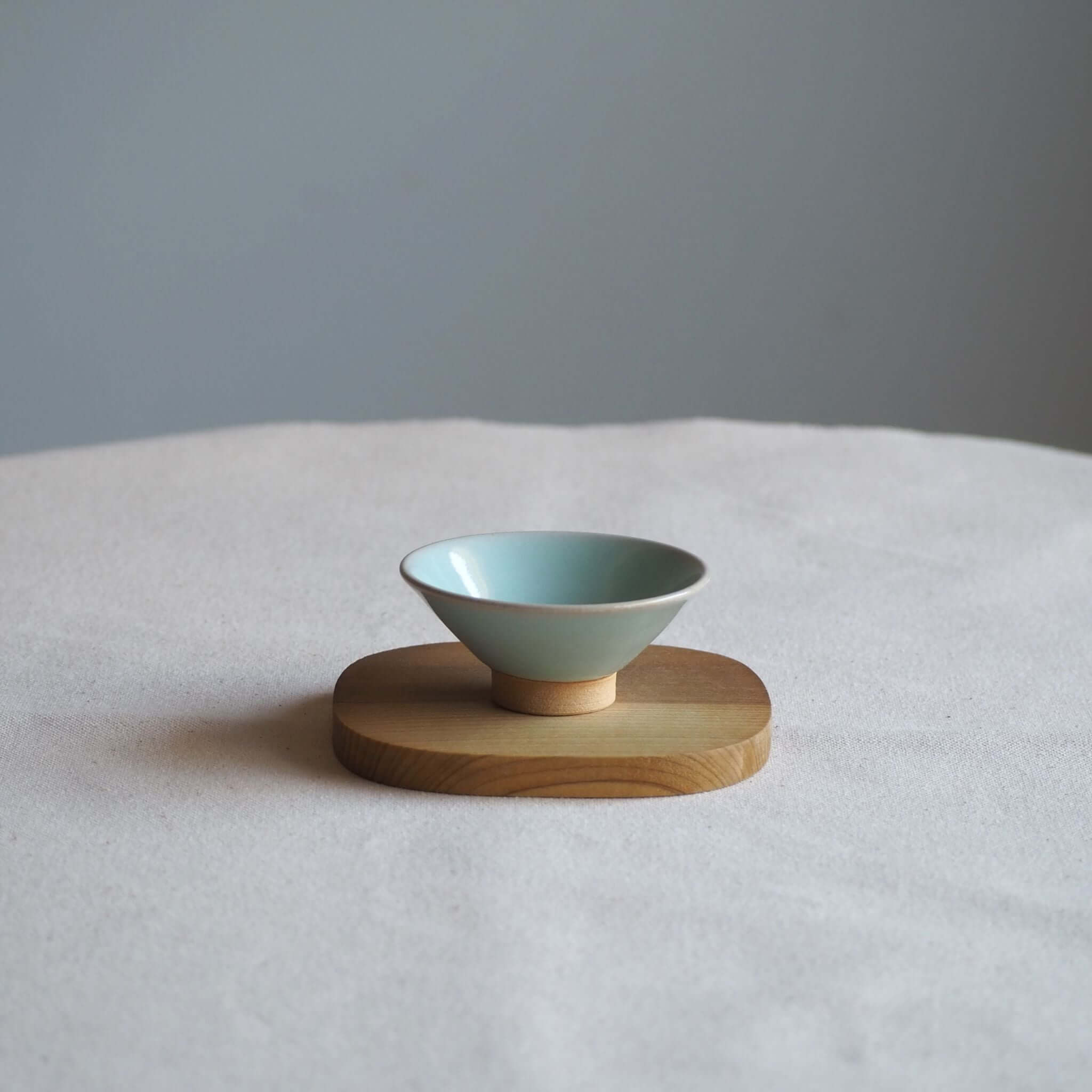 京焼 石雲窯作 青緑釉中国茶杯A [東山堂煎茶器店 オンラインショップ