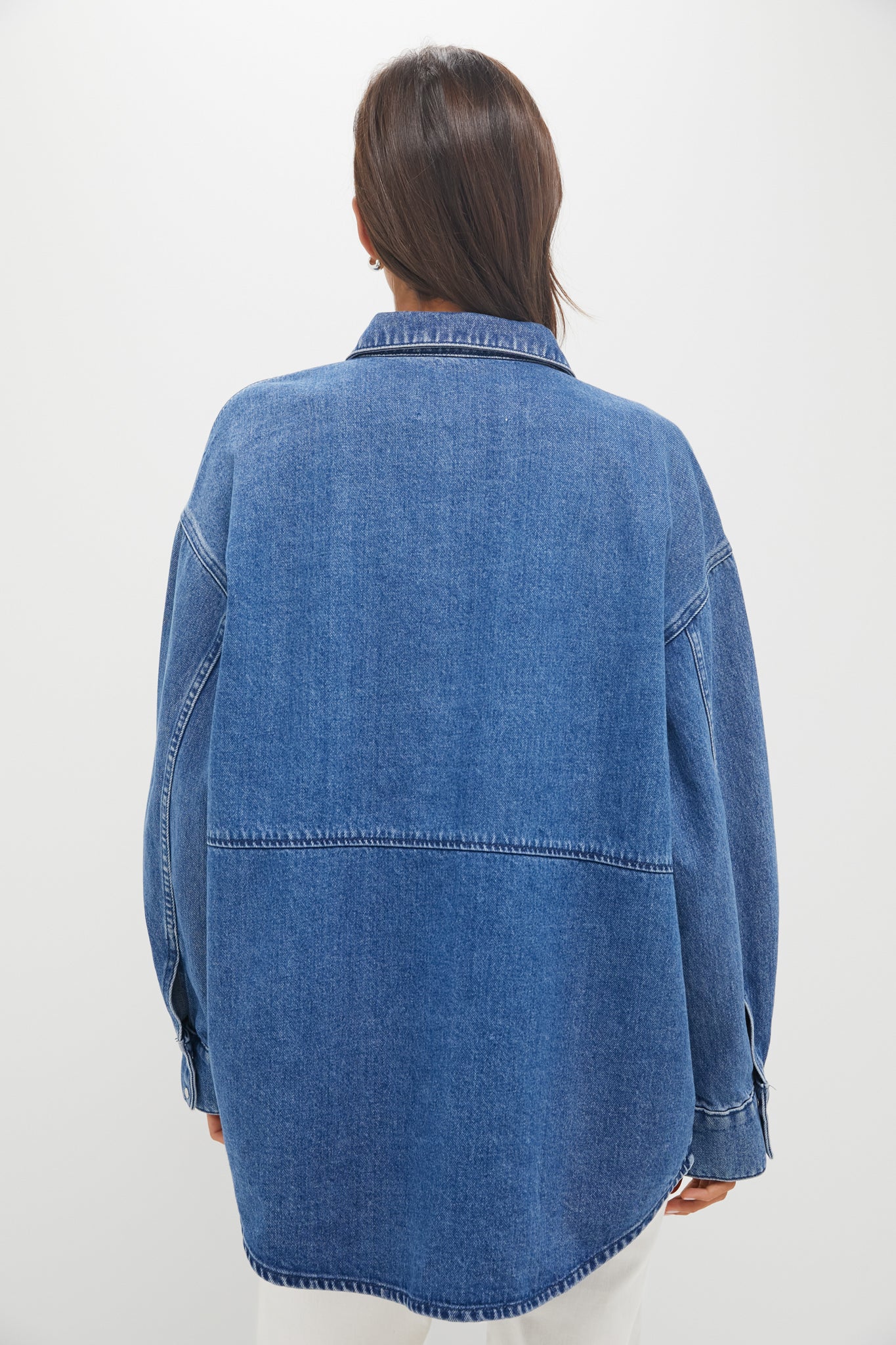 Fresh Blue Otis Organic Denim Jacket | Nude Lucy