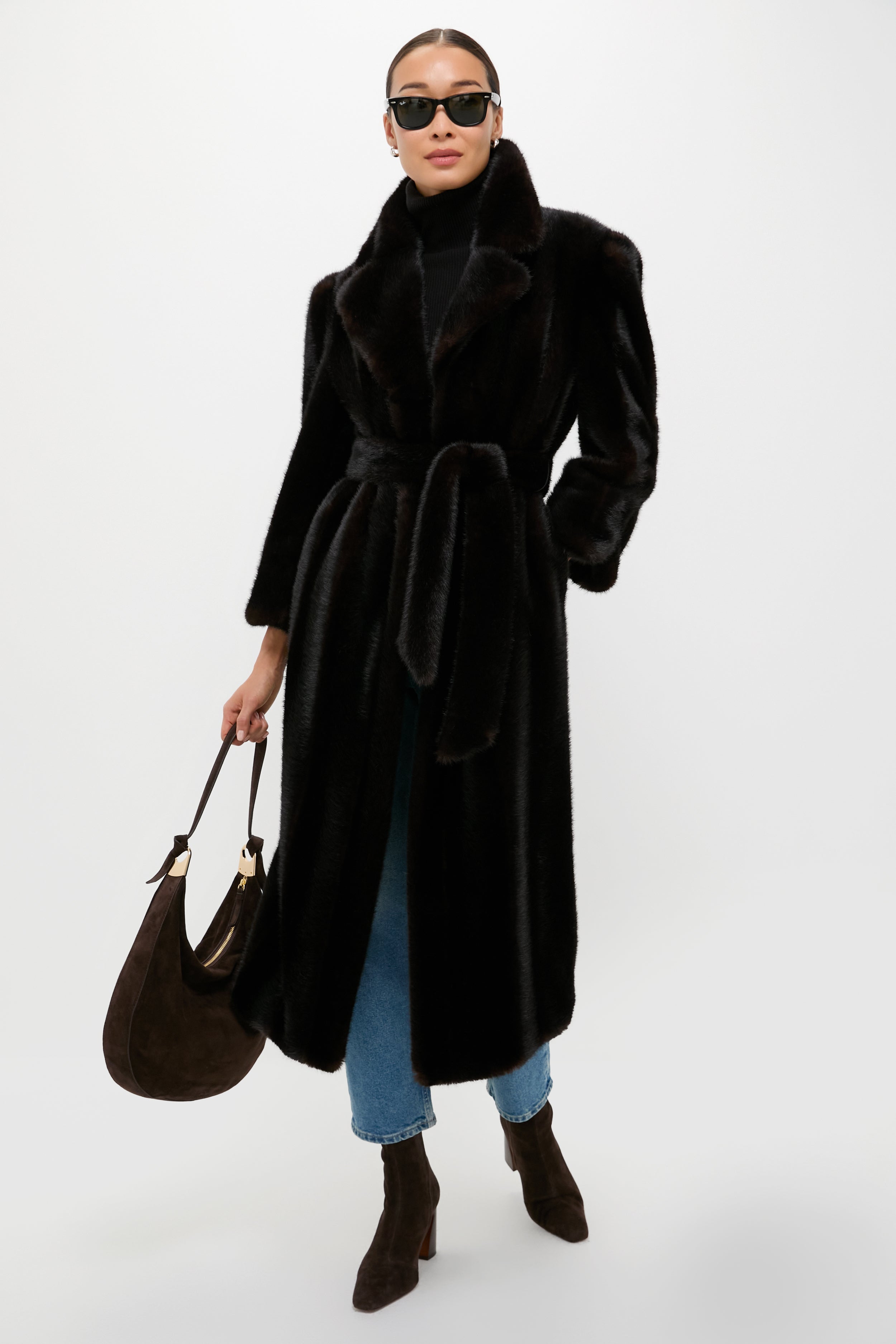 Brown Fur Carmella Coat | Tuckernuck