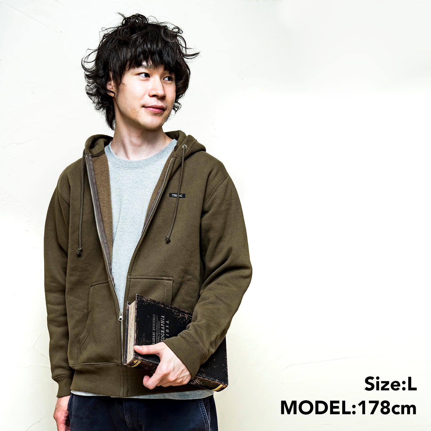 TNOC THE HOODIE ZIPUP / Signature