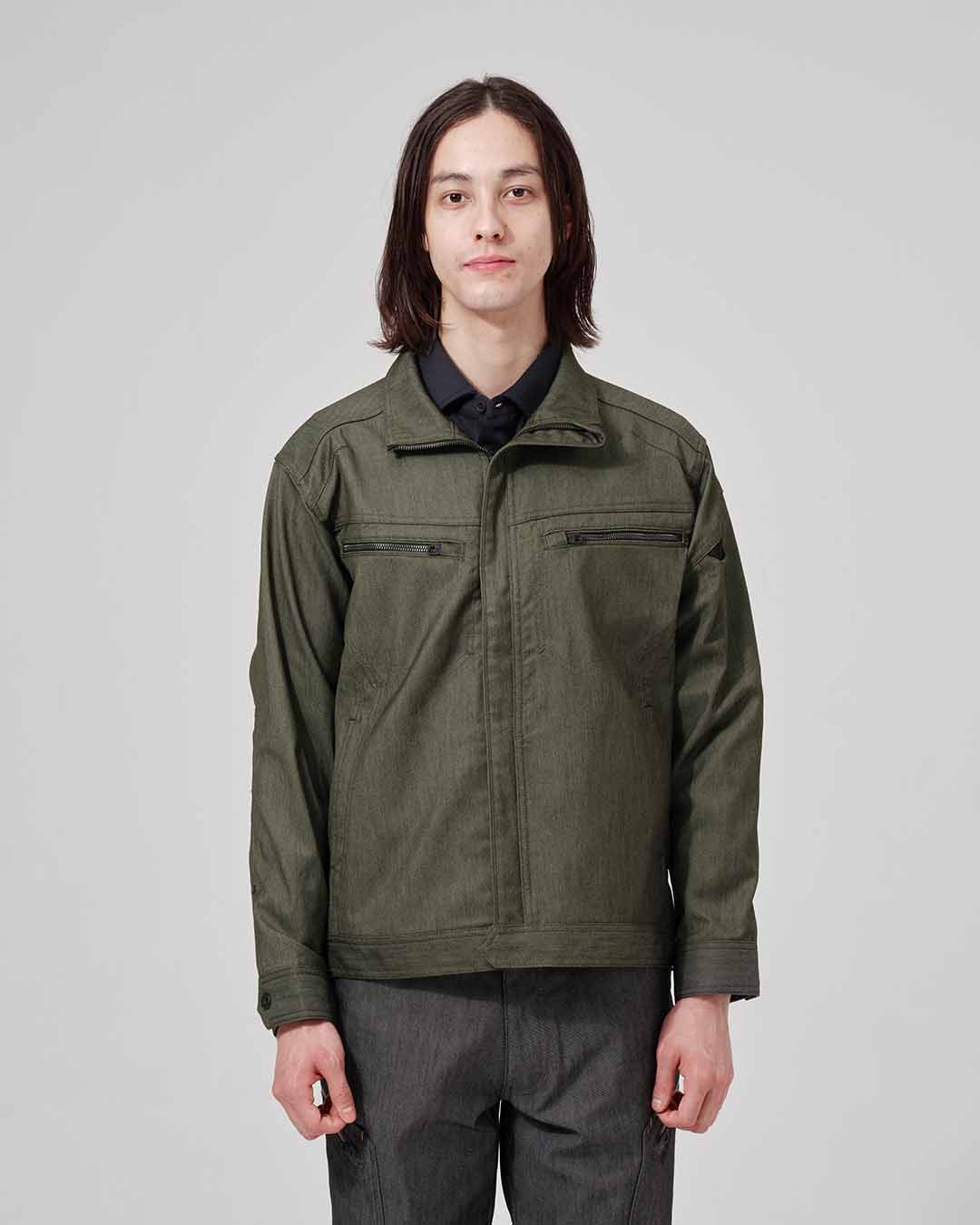 5316 TS LAYERED TWILLロングスリーブジャケット – TS DESIGN