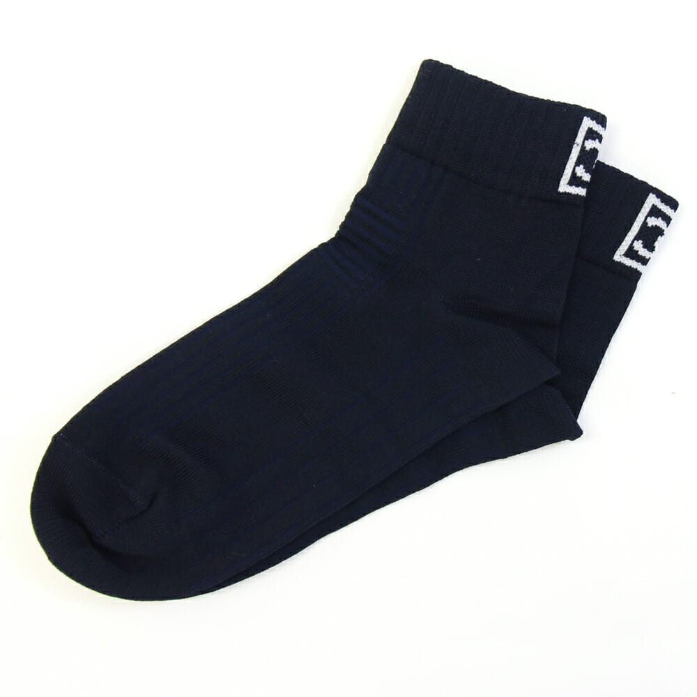 楽天市場】シャネル ソックス ネイビー ブラック コットン ポリアミド