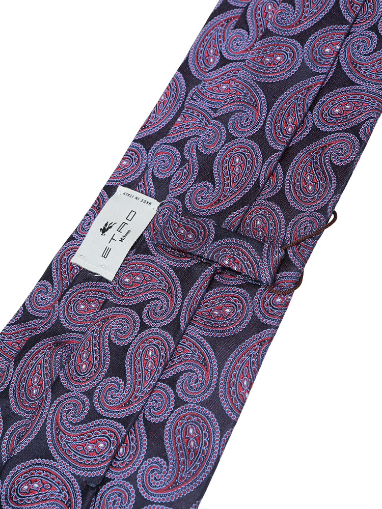 楽天市場】エトロ ネクタイ ETRO メンズ シルク100％ ペイズリー柄