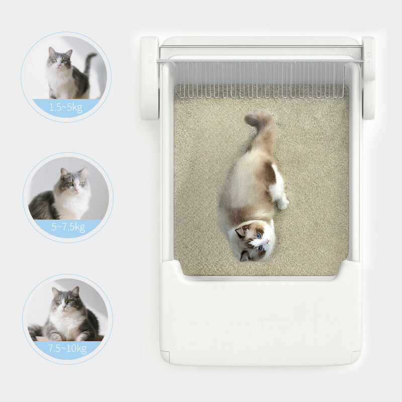 楽天市場】UBPET C30 自動猫トイレ 開放式 オープン式 オープンタイプ