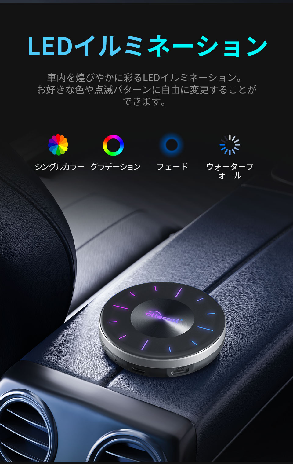 楽天市場】【正規代理店】オットキャスト ottocast Otto Aibox P3 カー