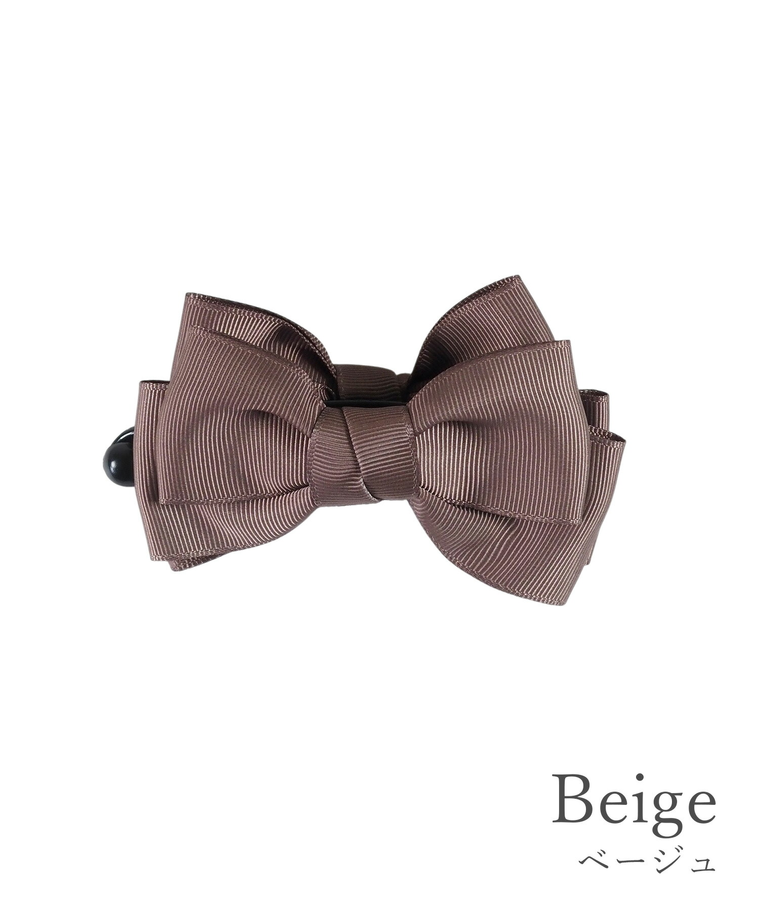 楽天市場】バナナクリップ リボン しっかり ずれない ズレない