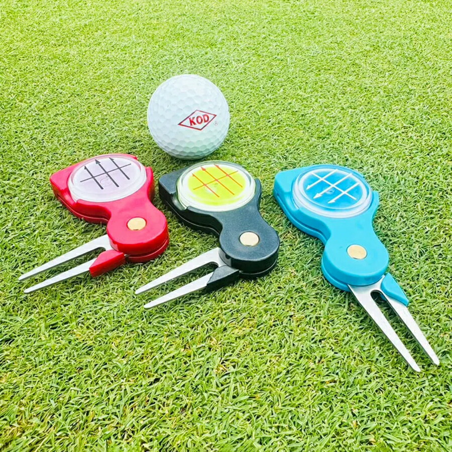 楽天市場】KOD アカツキ製作所 水平器付き 多機能型グリーンフォーク